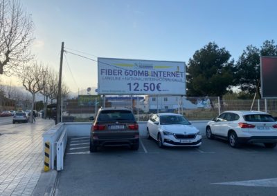 Valla publicitaria Dragonet Comunicaciones 2021