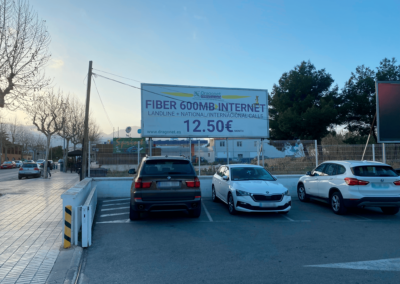 Valla publicitaria Dragonet Comunicaciones 2021